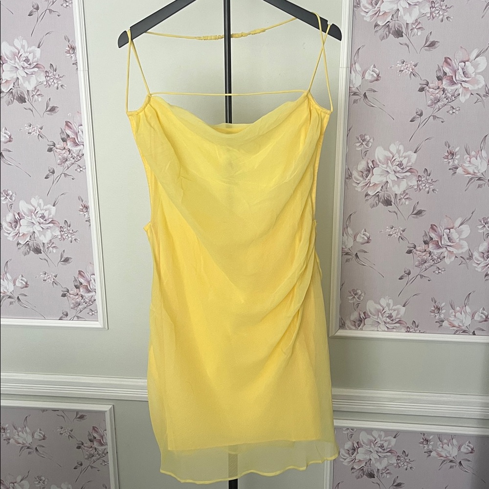 ASOS Yellow Prom Dress